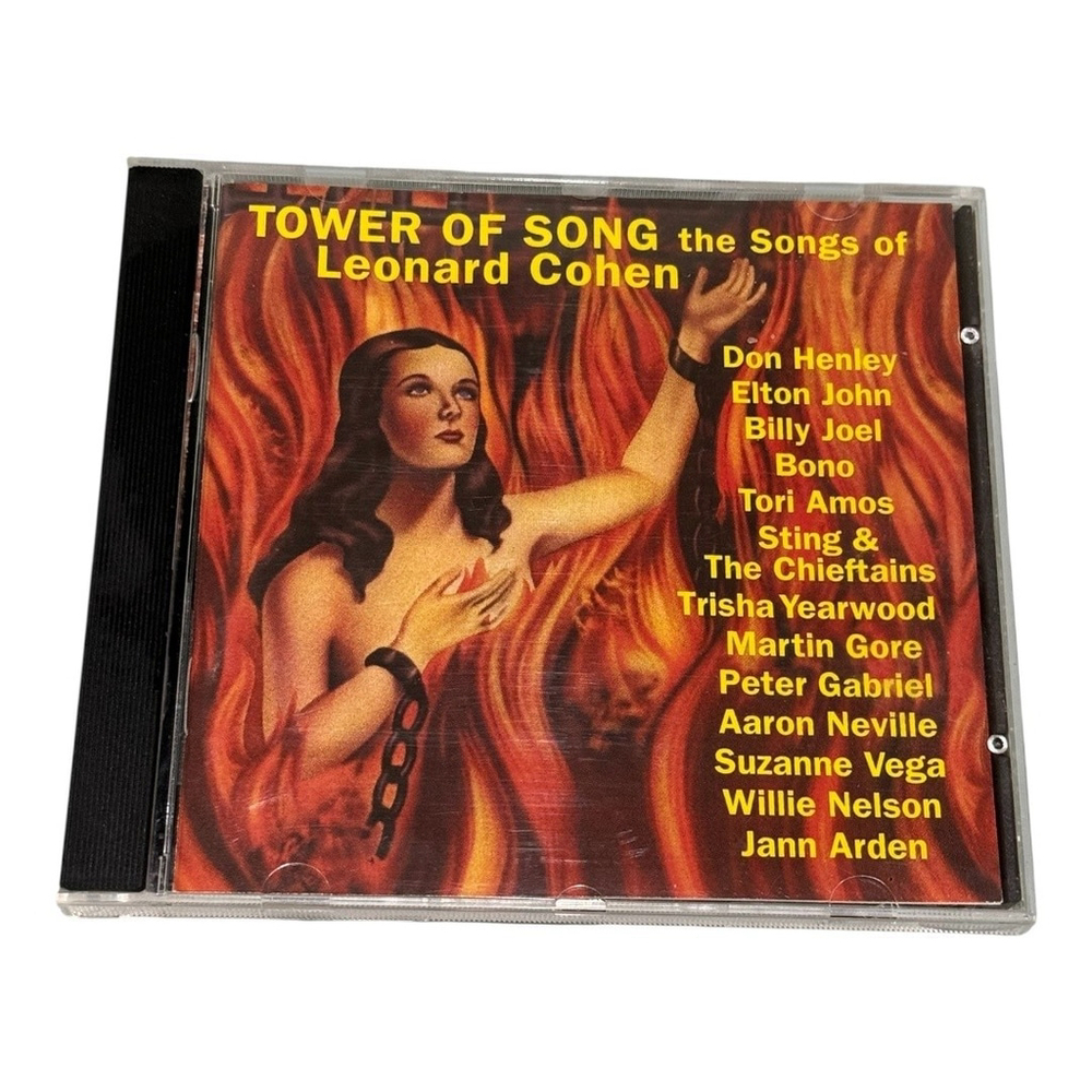 Tower Of Song CD Leonard Cohen Tribute Various Artists 1995 Pop Rock Album Music